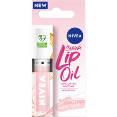 Nivea Lip Oil прозрачное сияющее масло для губ, 5,5 мл