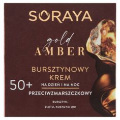Soraya Gold Amber Янтарный крем для лица 50+ на день и ночь, 50 мл