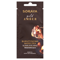 Soraya Gold Amber янтарная регенерирующая маска для лица, 8 мл