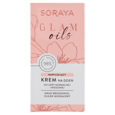 Soraya Glam Oils Увлажняющий дневной крем для лица, 50 мл