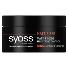 Syoss Matt Fiber волокнистая паста для волос сильная, 100 мл