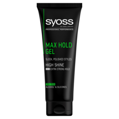 Syoss Max Hold Gel Гель для укладки волос Mega Strong, 250 мл