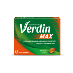 Verdin Max мягкие капсулы, 7 капсул/1 упаковка
