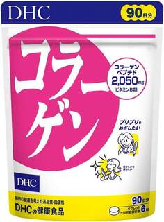 Пищевая добавка DHC Collagen, 90 драже