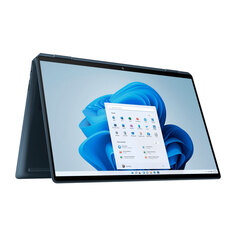 Ноутбук HP Spectre X360, 13.5&quot;, 16Гб/1Тб, Core i5-1335U, Intel Iris Xe, синий, английская клавиатура