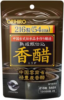 Пищевая добавка Orihiro с экстрактом ароматического уксуса, 216 капсул