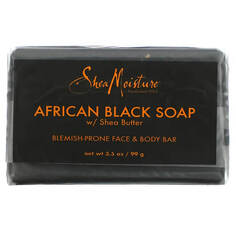 Африканское черное мыло с маслом ши SheaMoisture, 99 гр