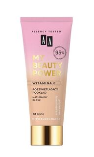 AA My Beauty Power Праймер для лица, 03 Beige