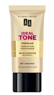 AA Make Up Ideal Tone Foundation Праймер для лица, 107 Dark Beige