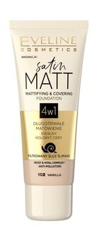 Eveline Satin Matt Праймер для лица, 102 Vanilla