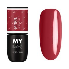 Mylaq гибридный лак для ногтей, My Red Velvet