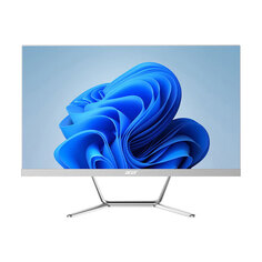 Моноблок Acer Hummingbird A24 All-In-One, 23,8&quot;, 16Гб/512Гб, i5-12400, UHD 730, серебристый