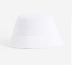 Панама H&amp;M Cotton Bucket Hat, белый H&M