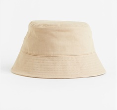 Панама H&amp;M Cotton Bucket Hat, бежевый H&M