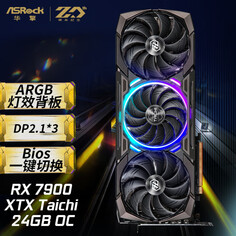 Видеокарта ASRock AMD Radeon RX 7900 XTX Tai Chi 24GB OC Gaming Phoenix