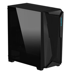 Корпус Gigabyte C301 Glass, Mid Tower, черный