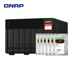 Сетевое хранилище QNAP TVS-675-8G 6-дисковое с 6 дисками по 4Тб