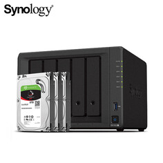 Сетевое хранилище Synology DS1522+ 5-дисковое с 3 жесткими дисками Seagate IronWolf ST8000VN004 емкостью 8 ТБ
