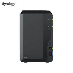 Сетевое хранилище Synology DS223 2-дисковое с 2 Seagate 8Тб