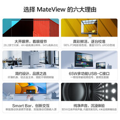 Монитор Huawei MateView 28,2&quot; IPS 4K со встроенными динамиками