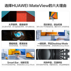 Монитор Huawei MateView 28,2&quot; IPS 4K со встроенным динамиком