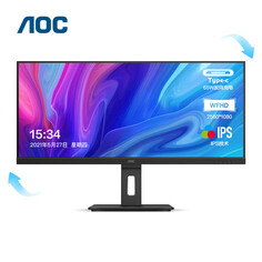 Монитор AOC Q34P2C 34&quot; IPS Full HD с интерфейсом Type-C