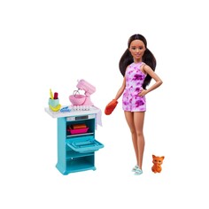 Игровой набор Barbie кухонный Barbie HCD44