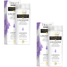 Шампунь Thalia против выпадения волос с экстрактом лаванды и шалфея, 2 флакона по 300 мл