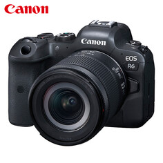 Цифровой фотоаппарат Canon EOS R6 (RF 24-105mm） с картой памяти на 512G