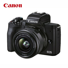 Цифровой фотоаппарат Canon EOS M50 Mark II с картой памяти 64G, черный