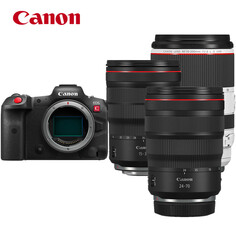 Фотоаппарат Canon EOS R5 C RF15-35+24-70+70-200