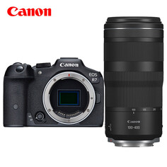 Цифровой фотоаппарат Canon EOS R7 4K RF 100-400mm с картой памяти 64G