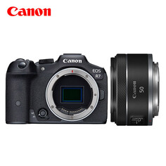 Цифровой фотоаппарат Canon EOS R7 4K RF 50mm с картой памяти 128G