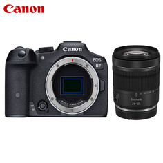 Цифровой фотоаппарат Canon EOS R7 RF 24-105mm с картой памяти 128G