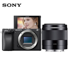 Фотоаппарат Sony Alpha ILCE-6400/α6400 Vlog 4K （E 50mm F1.8）