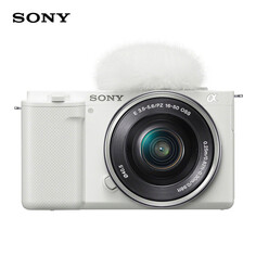 Фотоаппарат Sony ZV-E10L APS-C 4K, белый