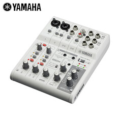 Микшер Yamaha AG06MK2, внешняя звуковая карта, белый