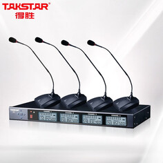 4 микрофона Takstar X4-4TH на гусиной шее, черный