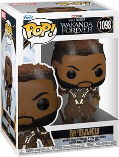 Фигурка Funko POP! Marvel: Black Panther: Wakanda Forever - M&apos;Baku Funko Vinyl Figure (Bundled with Compatible Box Prote