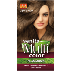 Venita Multi Color шампунь для окрашивания волос 5.3 русый, 40 г