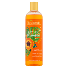 Bielenda Exotic Paradise масло для ванны и душа с экстрактом папайи, 400 мл