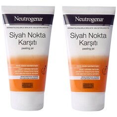 Гель-пилинг Neutrogena против черных точек, 150 мл, 2 шт