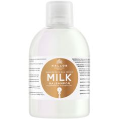 Kallos Milk питательный шампунь для волос, 1000 мл