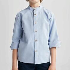 Рубашка для мальчика DeFacto, голубой