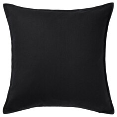 Чехол на подушку Ikea Gurli 50x50 см, черный
