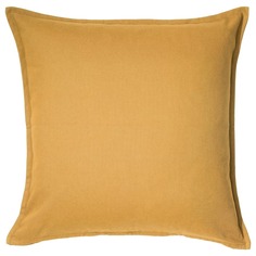 Чехол на подушку Ikea Gurli 50x50 см, золотисто-желтый
