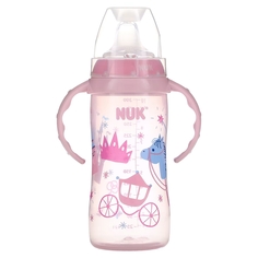 Бутылочка NUK от 8 месяцев розовая 1 упаковка, 300мл