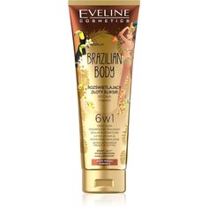 Eveline Cosmetics Brazilian Body осветляющий золотистый эликсир для тела и лица 100мл