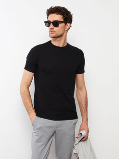 Мужская футболка с круглым вырезом и короткими рукавами LCWAIKIKI Classic