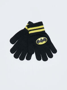 Трикотажные перчатки для мальчиков с лицензией Бэтмена LCW Accessories